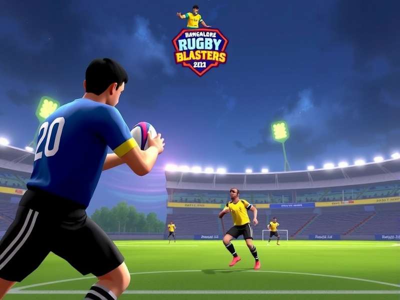 Bangalore Rugby Blasters Gameplay Screenshot